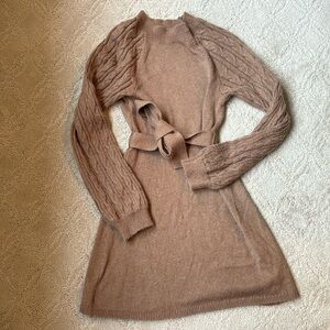 Abercrombie kids Brown sweater dress